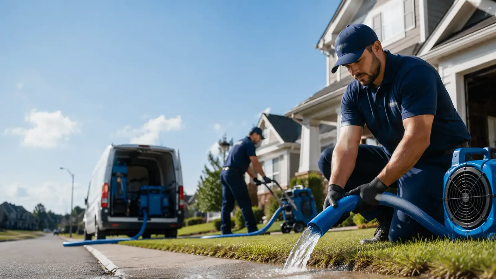Flood Damage Restoration in Commiskey, IN